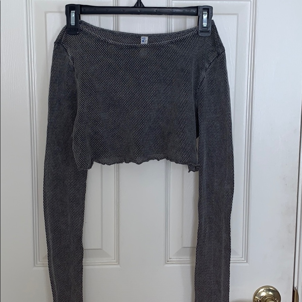 Free People Movement cropped pullover